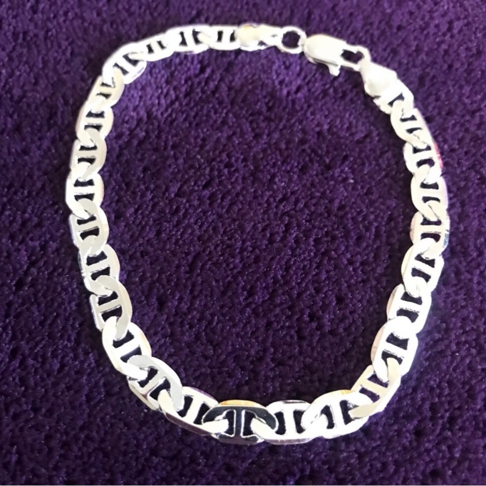 Sterling Silver Link Bracelet